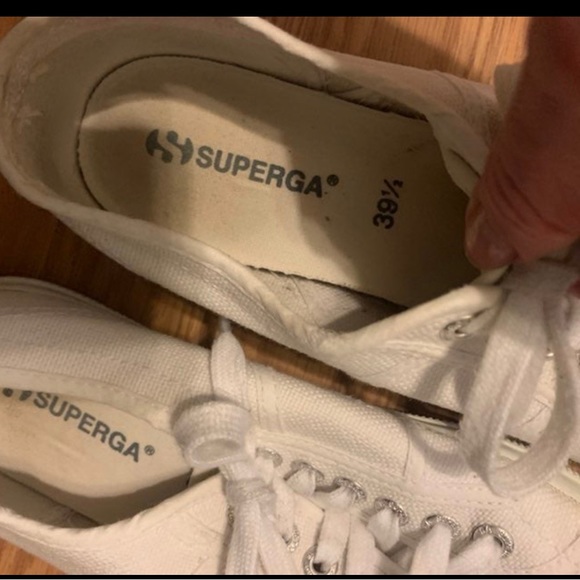 Women’s SUPERGA Tennis Shoes Size 8 1/2 - Picture 8 of 10